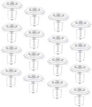 Angoily 40pcs Venetian Blind Accessories - Ladder Cord Plugs, Bottom Rail Cover, Rail Buttons, Roller Blind Plugs
