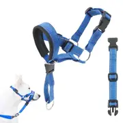Adjustable Dog Head Halter Collar for Long Snout Dogs Head Collar with Safety Link Gentle Anti Pulling Training Solution for Walk