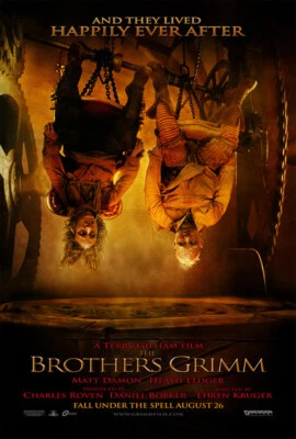 THE BROTHERS GRIMM MOVIE POSTER 2 Sided ORIGINAL 27x40 BUNST & HIDLICK