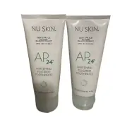2 tubes of Nuskin Whitening Fluoride Toothpaste AP24