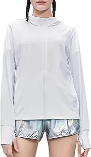 [ZANDO] Zip Hoodie Women's Sports Top Women's UV Shirt Women's Running Jacket Women's Workout Set Women's Gym Top Women's Sports Set Women