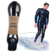 Surfboard Calf Leash for Longboards – Strong, Light, Tangle-Free, Comfortable