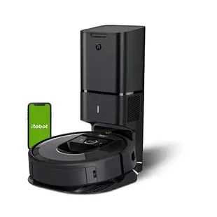 (整新福利品美國代購) iRobot Roomba i7+ (7550) 自動倒垃圾 智慧地圖 WiFi連接 客製化APP AI路徑規劃