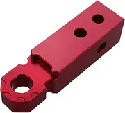 MUCKLILY Solid Aluminum Recovery Hitch Block Shackle Hitch Receiver for Towing Vehicle