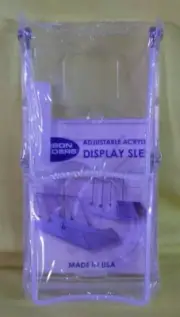 Store Display Fixtures NEW DISPLAY SLED EASEL 2 TIER 8"
