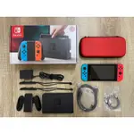 NINTENDO 任天堂SWITCH 電光藍.紅+路易吉+健身環組