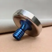 Titanium Handle Stainless Steel Spinning Top Ceramic Bead EDC Fidget Spinner Toy