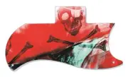 SG Half Face 61 RI Pickguard Custom Gibson Graphical Guitar Single Jolly Roger