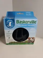 Baskerville Ultra Dog Muzzle Guard Leash Training Black Size 3 Med Dogs