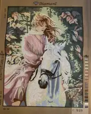needlepoint tapestryGobelin L Dreams Canvas Only 60x80 Cm