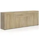 Buffet Sideboard Cabinet Storage 4 Doors Cupboard Hall Wood Hallway Table Artiss