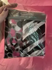 Shower Caps- 1 Leopard And 1 Zebra
