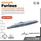SSMODEL SSC350600-A 1/350 Military Model Kit HMS Furious Aircraft Carrier