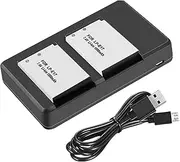 ELASO LP-E17 Replacement Battery and Charger Compatible with Canon EOS M6 200D 200D Mark I II 77D 750D 760D 8000D