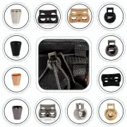 Metal Cord Stopper Locks Single/double Twin Hole Toggles for Handbag Luggage