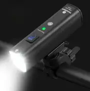Bike Light Bicycle Light Smart Vibration Sensing Flashlight MTB Front Bike Lamp