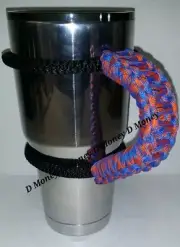 Paracord Handle for 40oz,30 oz, or 20ozYeti Ozark & Rtic Mets Pattern