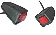 # 2 pcs LED Red Corner Rear Marker Lights Roof Lamps Truck Trailer Van Bus Lorry