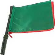 GOOHOCHY Handheld Traffic Signal Flag for Referees High Visibility Racing Conducting Flag with Sturdy Grip Multi Functional Sports Accessory for Events and Competitions