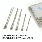 Versatile Diamond Coated Tipped Bits for Drilling Tile Glass and Jewelry
