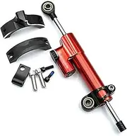 ZUXIM for Segway, for Ninebot, Max G30 LE LP Steering Stabilize Damper V2 Electric Electric Scooters Damper Kit(Red)