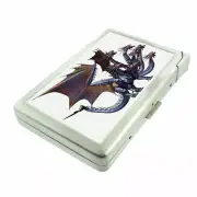 Mythical Creatures D6 Cigarette Case with Built in Lighter Metal Wallet