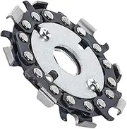 HELVES Wood Grinding Wheel - Angle Grinder Shaping Tool | Carving Disc With 8 Teeth, Shaper Stump Grinder Chain for Cutting Engraving