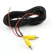6M RCA Extension Video Audio Power Cable for Car Reverse Rear View Backup Camera
