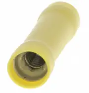BizLine IN LINE SPLICE TERMINALS 50Pieces Double Grip, Crimp YELLOW