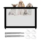 Pet Barrier Fence Portable Dog Baby Safety Gate Mesh Home Net