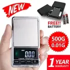 MINI 500g 0.01 Digtal Pocket Scales Jewellery Precision Electronic Weight Lab
