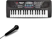 Kids Keyboard Piano, EOOLEOW 37 Keys Portable Electronic Keyboards Piano for Beginners with Microphone - Musical Toy Keyboard Piano for Children
