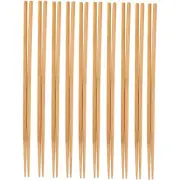 10-Pack Natural Bamboo Chopstick Asian Japanese Chinese Tableware Cooking 16.5"