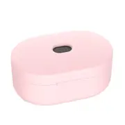 5Pcs Silicone Protective Cover Earphone Case For Xiaomi Redmi Airdot Tws Bluetooth Earphone Fashion Version Wireless Pink