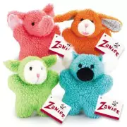 Dog Toys Soft Berber Babies Plush Fleece Squeakers 8" Choose Animal Character