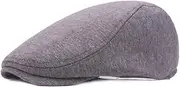 [ikasus] Men's Cotton Flat Ivy Gatsby Newsboy Driving Hat Cap Hunting Driving Beret