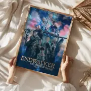 11x17 Final Fantasy XIV Endwalker Poster Squaresoft Video Game Online
