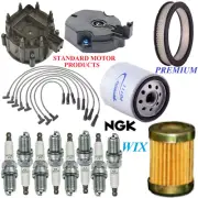 Tune Up Kit Filters Cap Wire Plugs For PONTIAC GRAND AM V8 4.9L 1978-1980