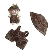 2025 2 Pieces Clothes For Labubu Dolls Accessories Stylish Kawaii Outfit Set Suitable For 15cm 17cm Labubu Doll Doll Clothing Set A3
