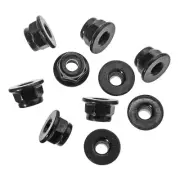 Axial SCX10 Wraith Score Bomber Honcho Spawn Nylon Locknut M4 Black (10) AXA1045