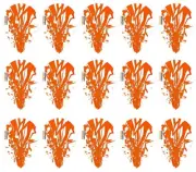 5 New Sets Harrows Rapide Pear Dart Flights – Ships w/ Tracking - Orange