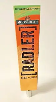 Moosehead Radler Tap Handle - BEER & JUICE - New in Bag & Free Shipping 10" Tall
