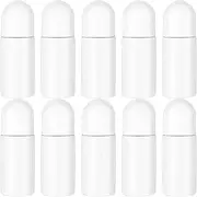 EPIGEIST 10pcs Refillable Roller Bottles Empty Containers for Essential Oils Perfumes Beauty Products Compact Travel Leak Design Easy Application