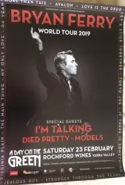 Bryan Ferry World Tour Day On The Green Feb 19 Melbourne Tour New Poster 40x60cm