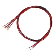 5 Pcs 0603 Micro Warm White Pre-Wired Devices LED Light(DC 2.8-3V)