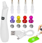 Gem Art Tools,Nail Art Painting Set | Electric Applicator 3 Adjustable Suction Mode Picker for Craft Jewelry Embroidery Makeup Manicure Projects