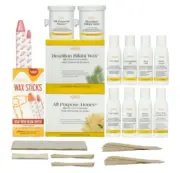 Gigi Wax Complete Hair Removal Collection Brazilian, All Purpose & Face Sticks