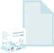 25 x ARNOMED Disposable Incontinence Pads, Absorbent Hospital Pads, 60 x 40 cm, Baby Changing Mat, Disposable, 5-Layer Cellulose Pads, Bed for Incontinence, Disposable Changing Mat