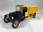 Coca Cola Coke Danbury Mint 1:24 Die Cast Car 1927 Delivery Truck YELLOW