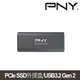 【含稅公司貨】PNY 必恩威 Elite-X M.2 PCIe SSD固態硬碟外接盒USB3.2 Gen2 (灰/藍